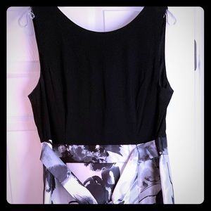 R&M Richards Mermaid cocktail gown